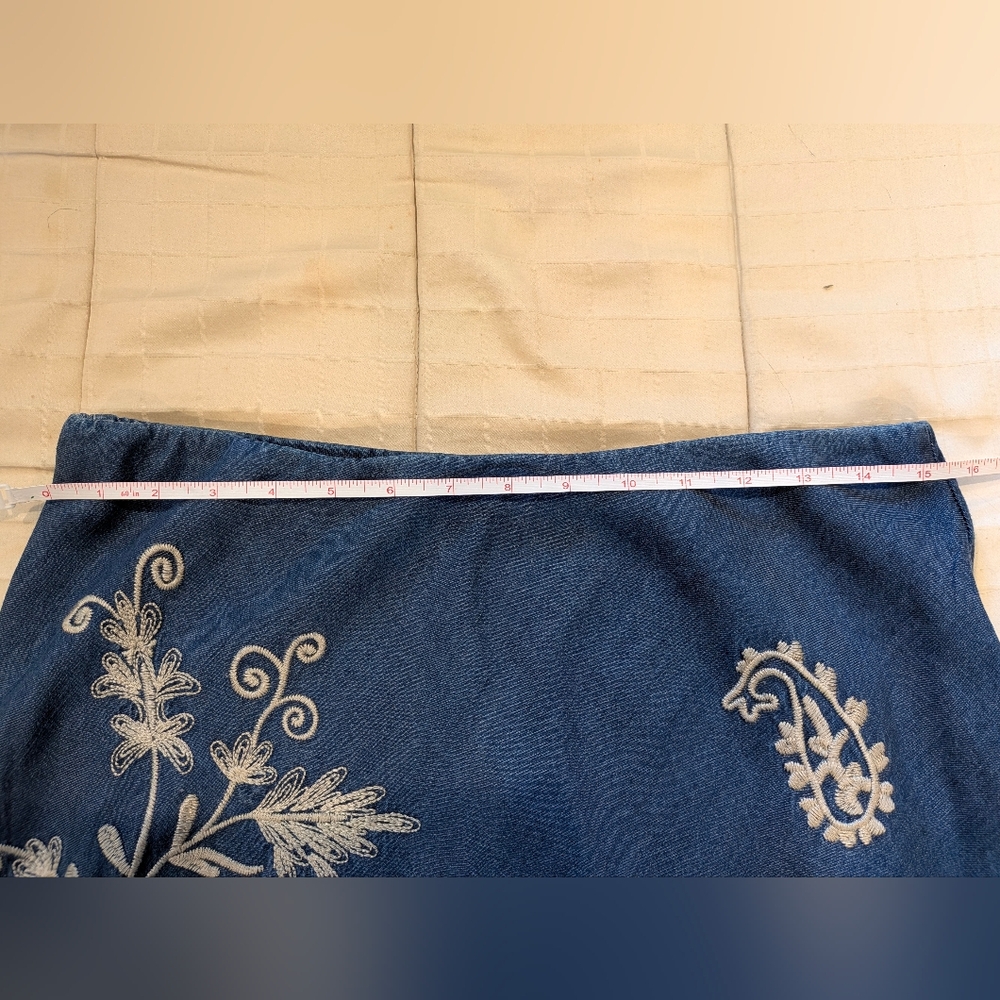 Johnny Was Bias Maxi Skirt - Picture 4 of 5